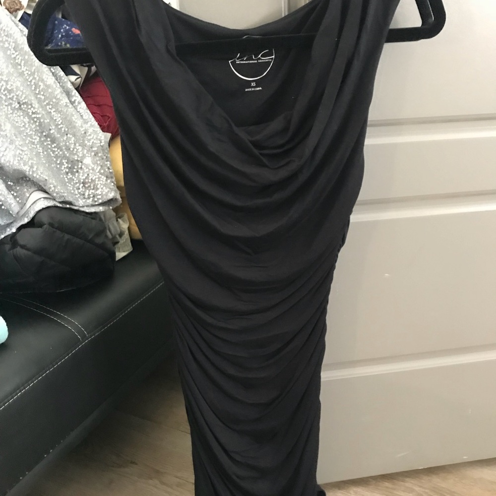 Women's black stretch dress size XS originally $70